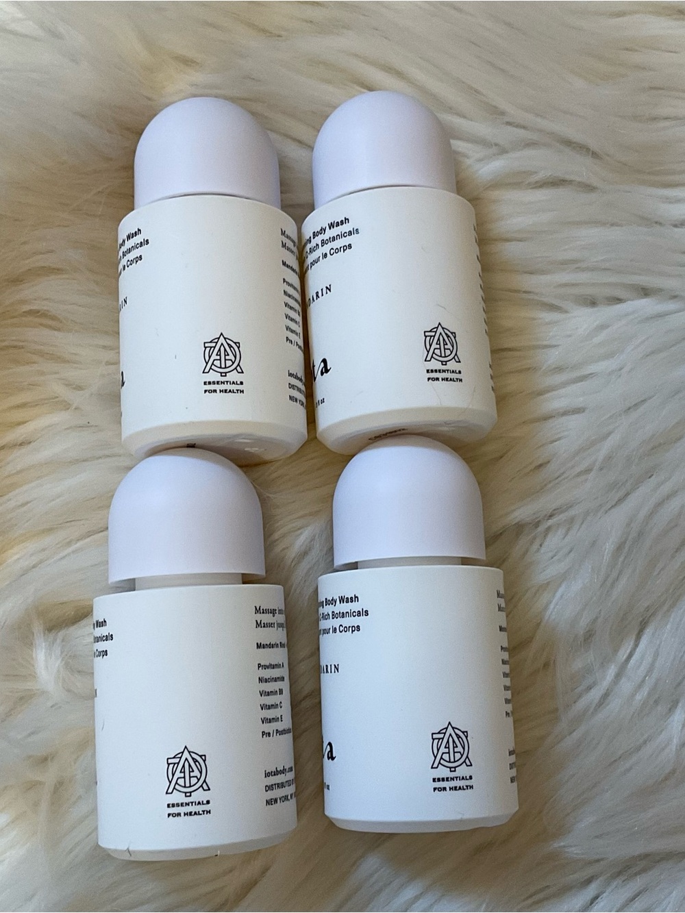 Iota Brightening Body Wash- - Mandarin - New x4 Travel Size - Picture 4 of 6